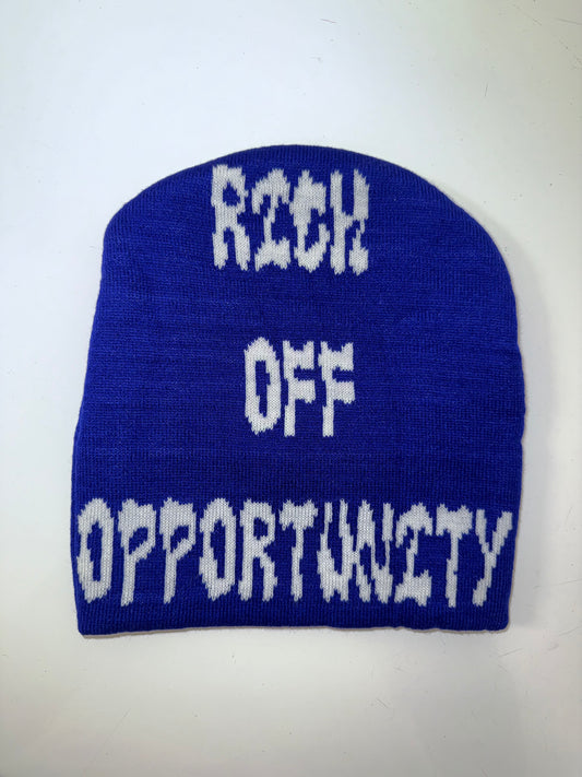 Blue ROO Beanie