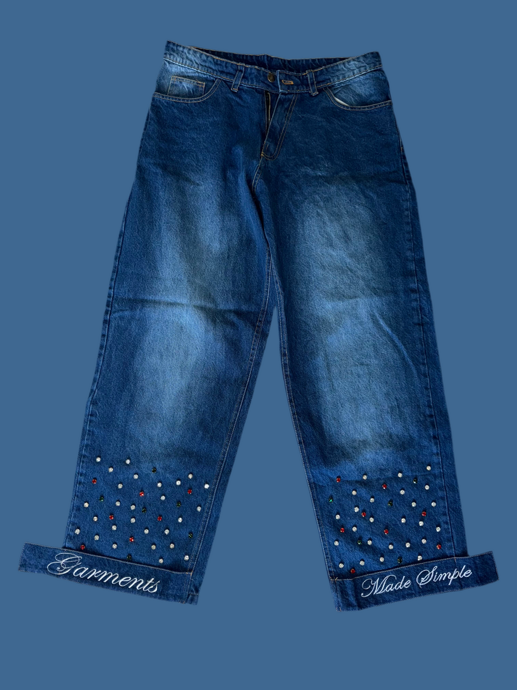 Garments Made Simple Blue Jeans