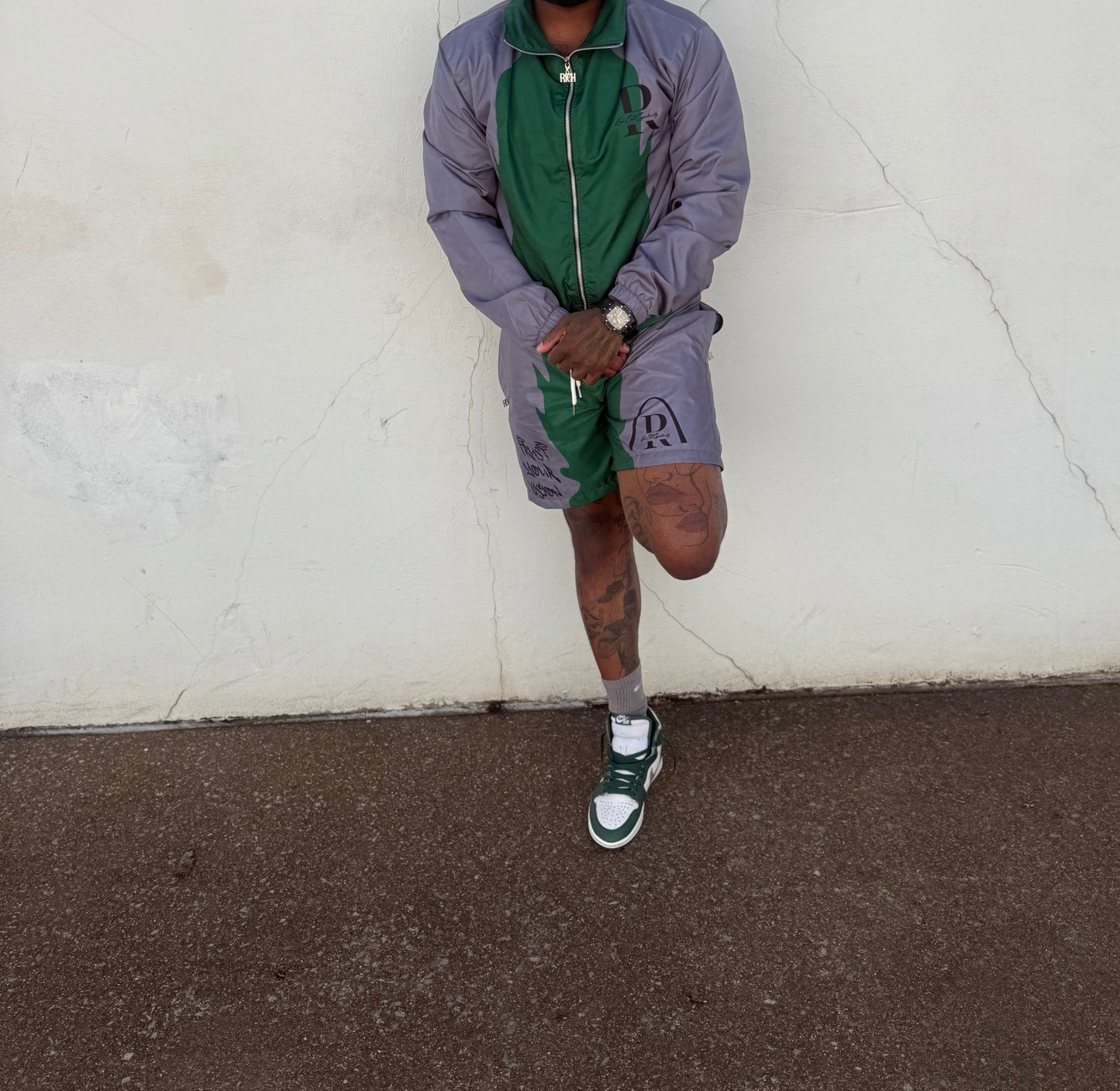 Green & Grey Track Set