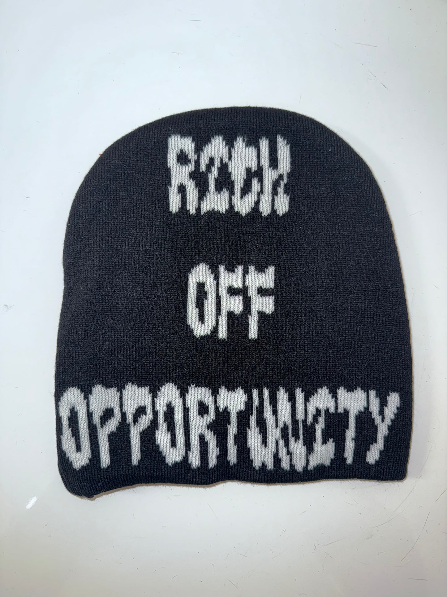 Black ROO Beanie